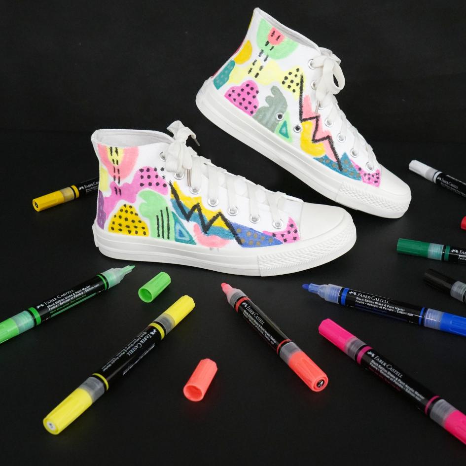 Black Edition Shake & Paint Acrylic Markers Classic